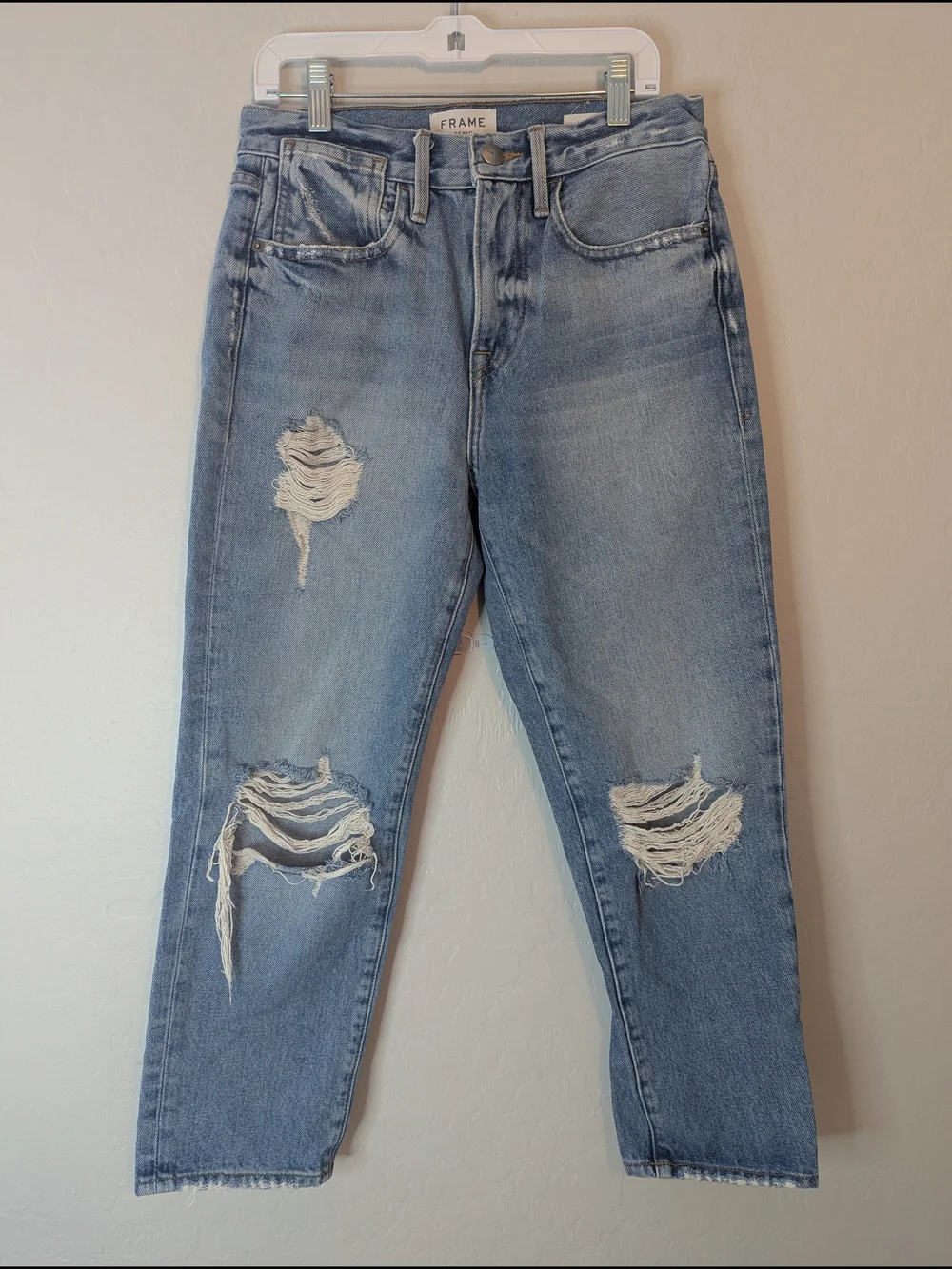 Frame Le Stevie Crop Jean in Deane - Size 23 - Picture 5 of 13